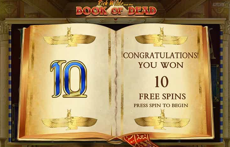 book of dead slots